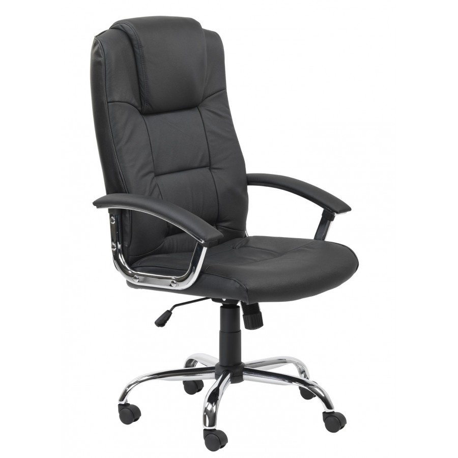 Houston High Back Leather Office Chair